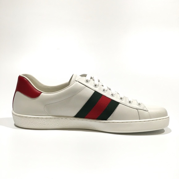 Gucci 100 Web Ace Leather Sneakers -Centennial Edition -Men’s US 11.5 -NIB - Picture 3 of 9